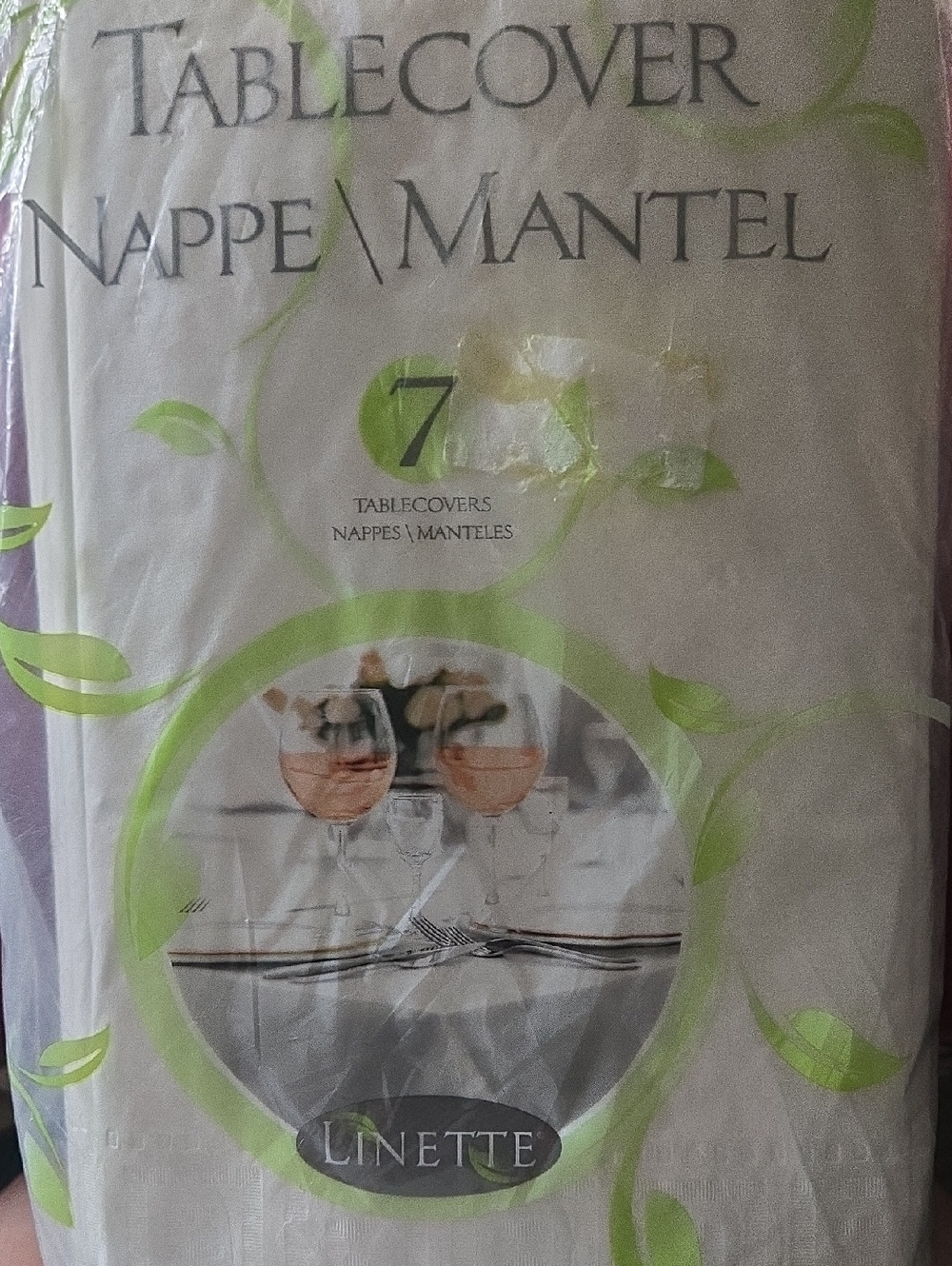 7 Tablecovers Great For Coolouts, Family Reunions. Any Function For QuickCleanUp